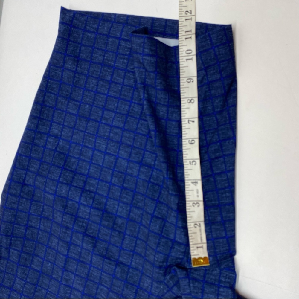 Nike Men's Golf Tour Performance Dri Fit Shorts Size 30 Blue Check Casual Dress - Picture 7 of 12
